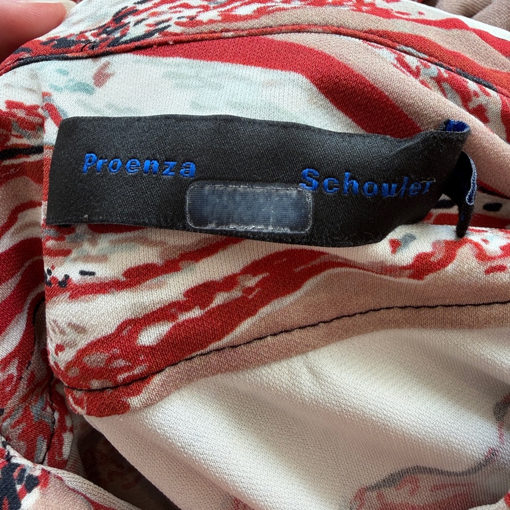 Proenza Schouler Swirl Print Shirtdress - Picture 11 of 12